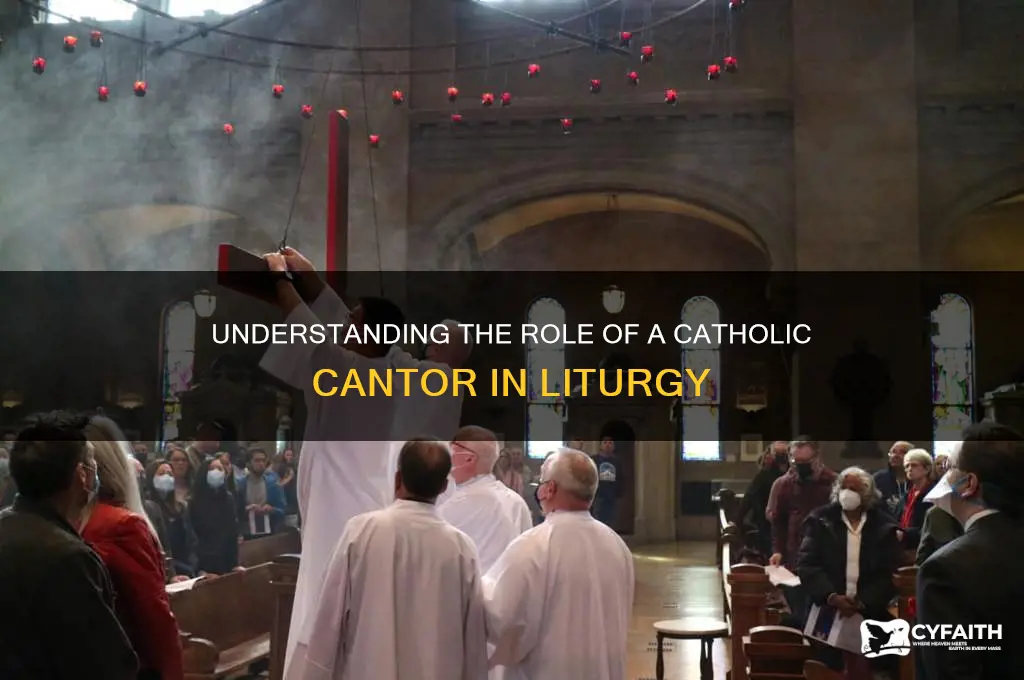 what is a catholic cantor