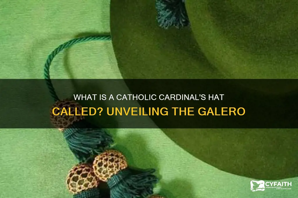 what is a catholic cardinals hat called