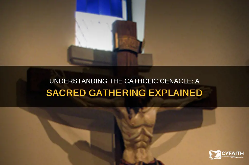 what is a catholic cenacle