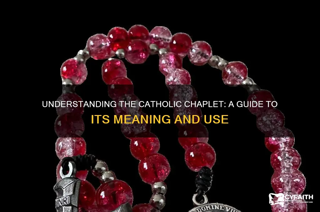 what is a catholic chaplet