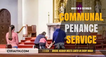 Understanding the Catholic Communal Penance Service: A Guide to Reconciliation