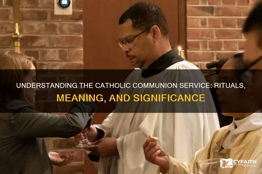 what is a catholic communion service