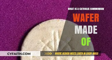 Catholic Communion Wafer Ingredients: Unveiling the Sacred Bread's Composition