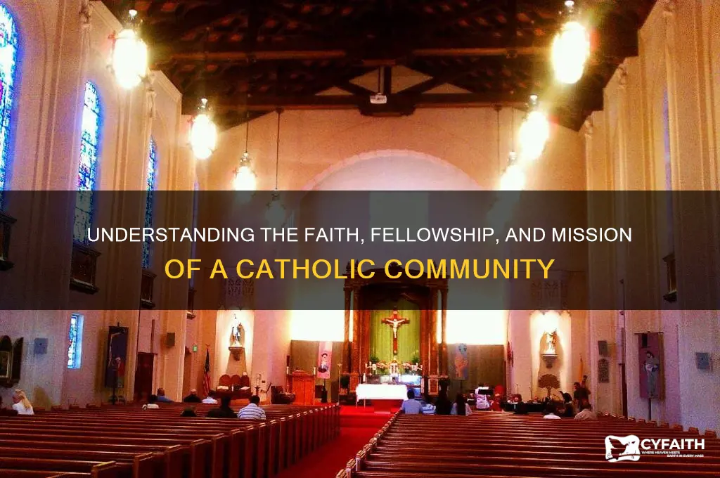 what is a catholic community