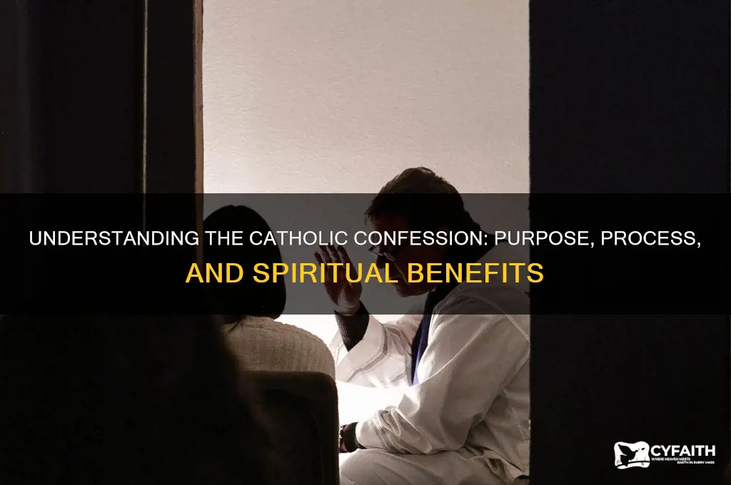 what is a catholic confession