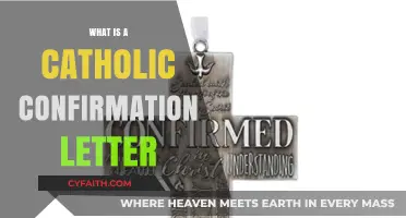 Understanding the Purpose and Significance of a Catholic Confirmation Letter