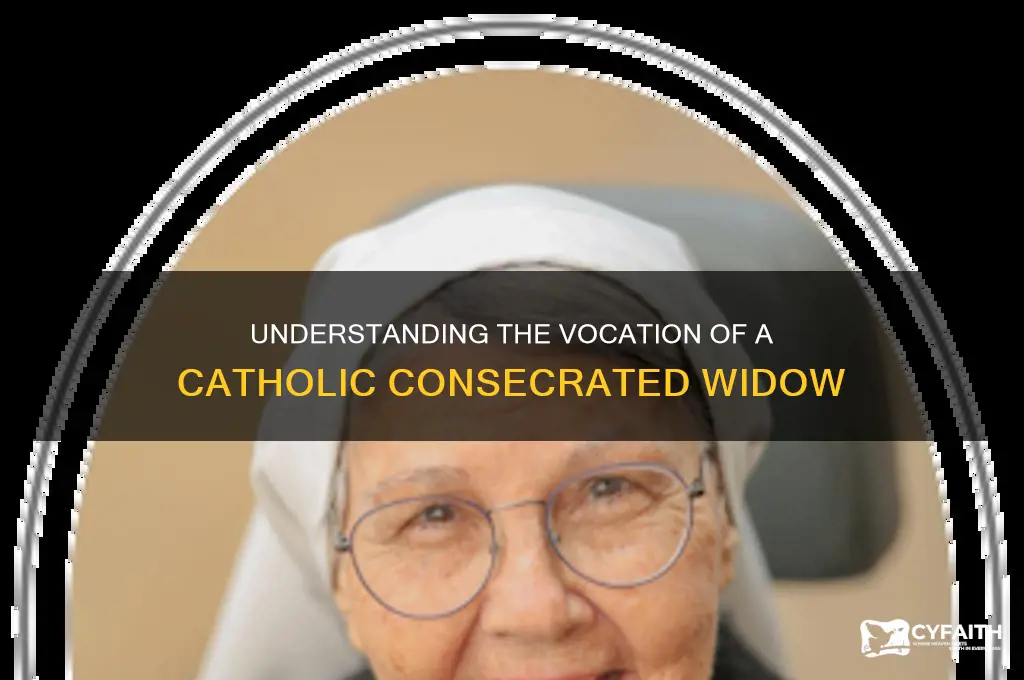 what is a catholic consecrated widow