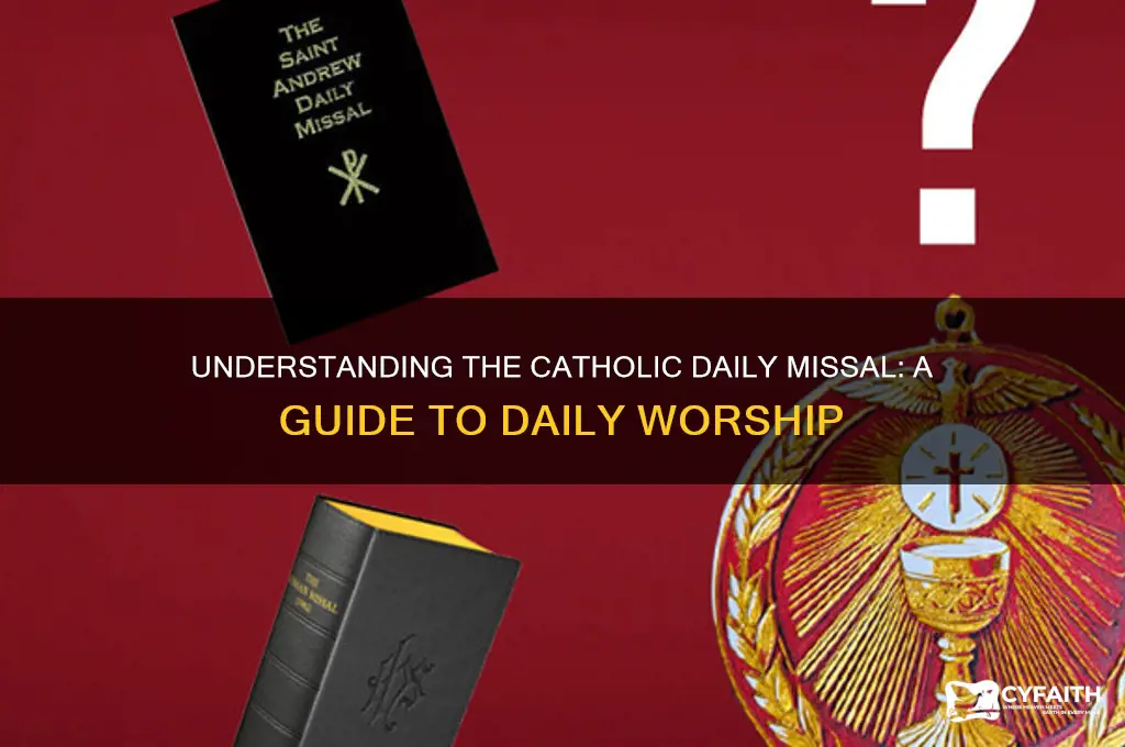 what is a catholic daily missal
