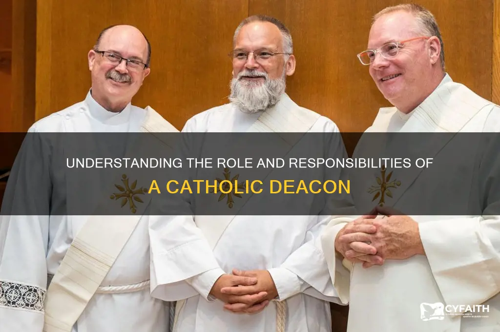 what is a catholic decon