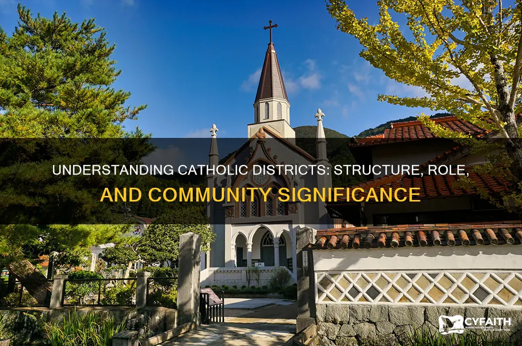 what is a catholic district