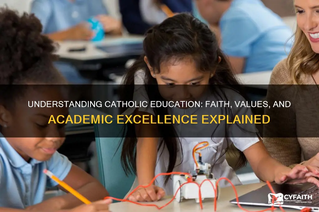 what is a catholic education