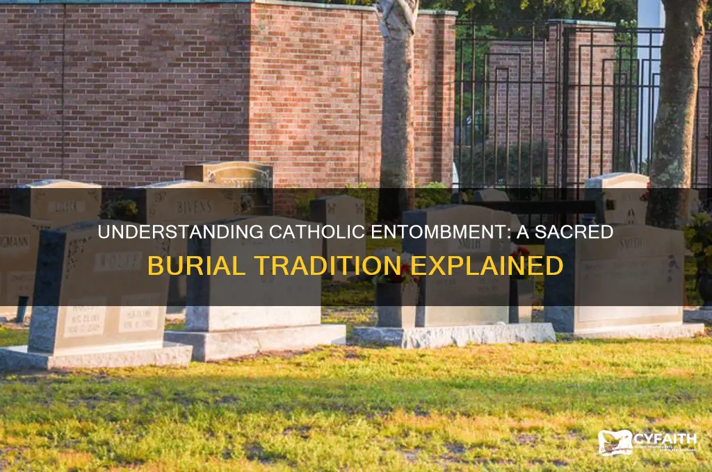 what is a catholic entombment