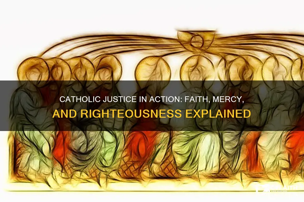 what is a catholic example of justice