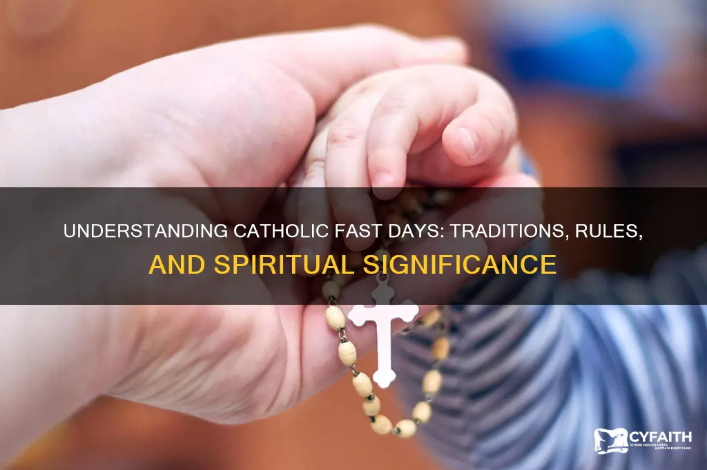 what is a catholic fast day