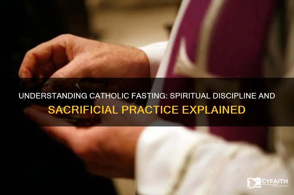 what is a catholic fast