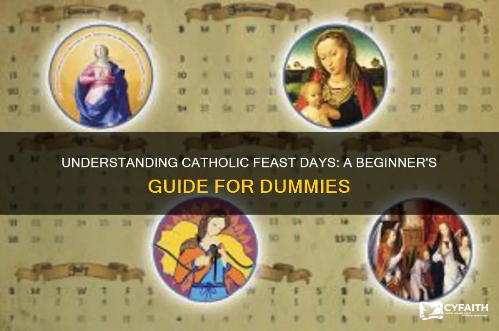 what is a catholic feast day dummies
