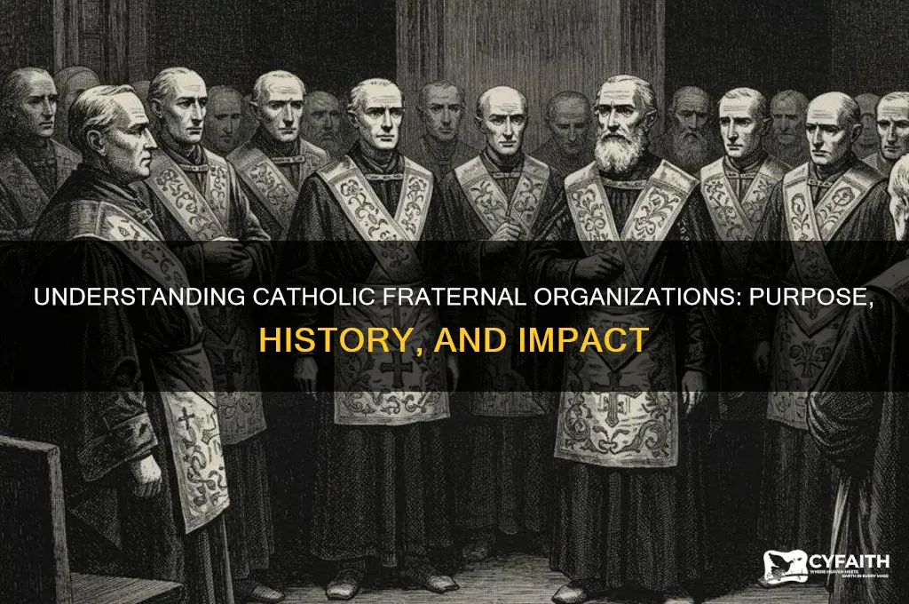 what is a catholic fraternal organization