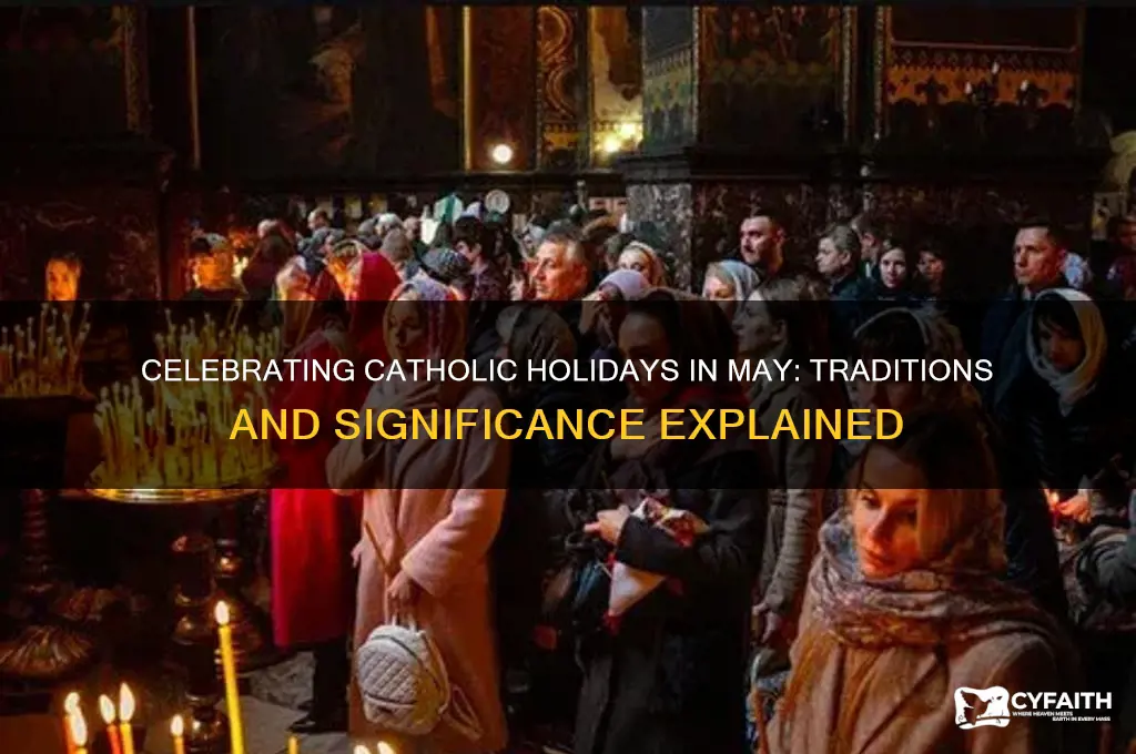 what is a catholic holiday in may