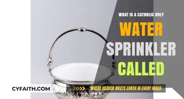 Understanding the Catholic Holy Water Sprinkler: Its Name and Purpose