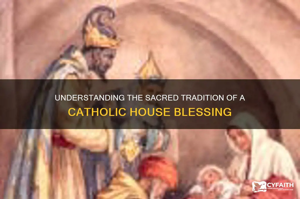 what is a catholic house blessing