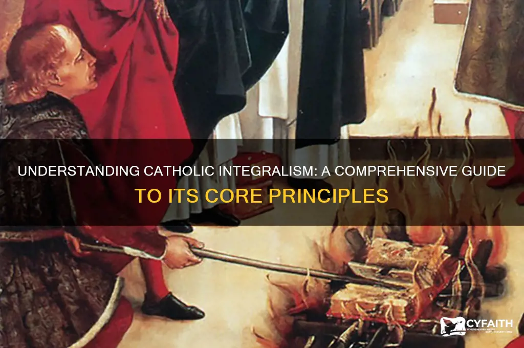 what is a catholic integralism