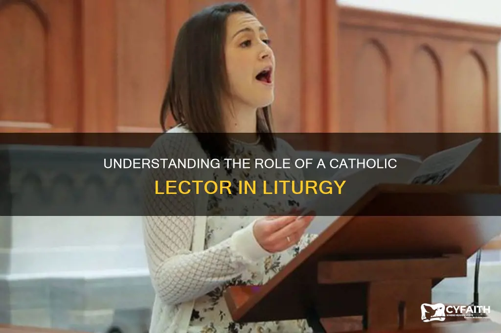what is a catholic lector