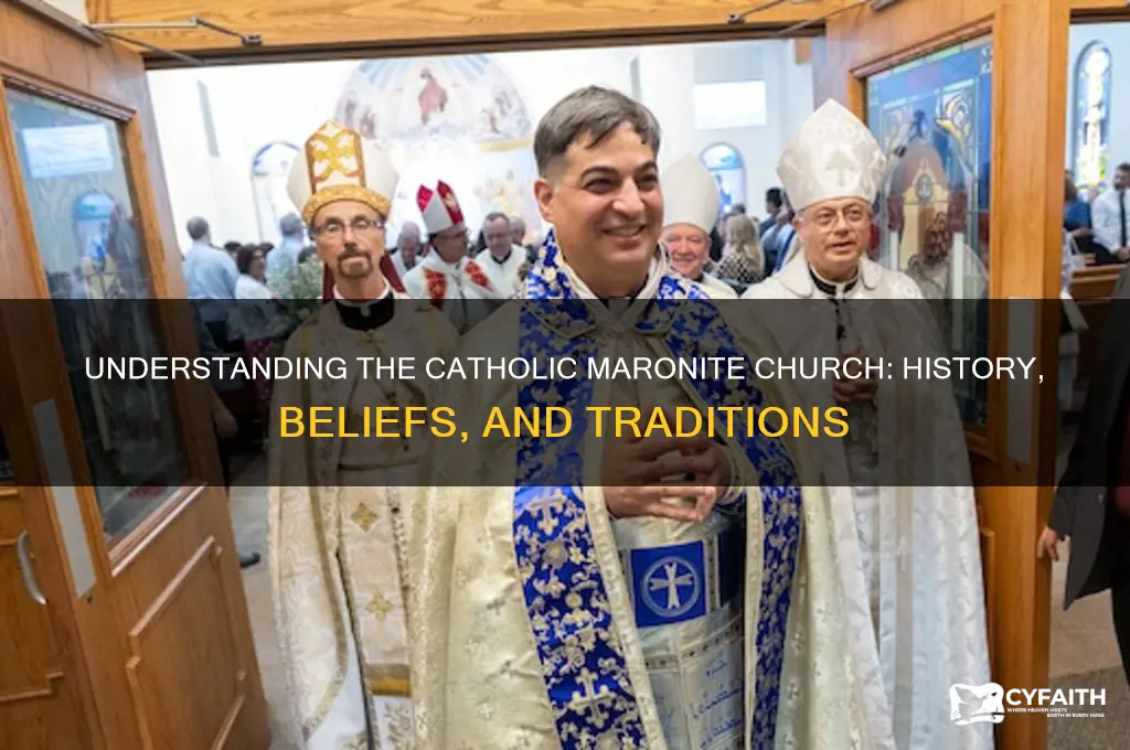 what is a catholic maronite