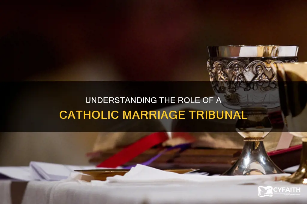 what is a catholic marriage tribunal