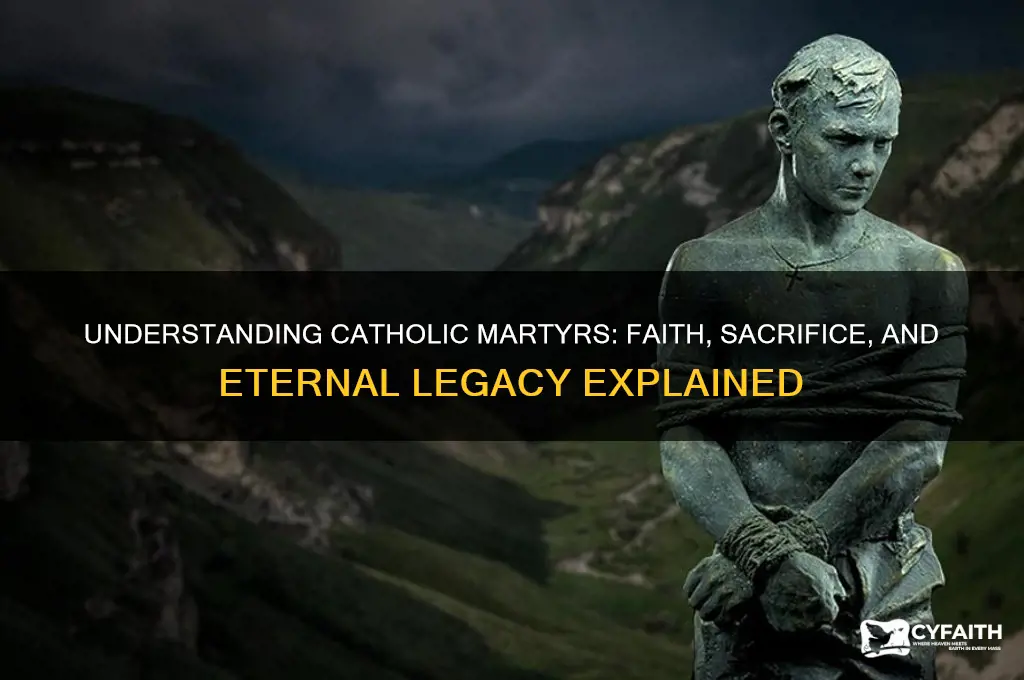 what is a catholic martyr