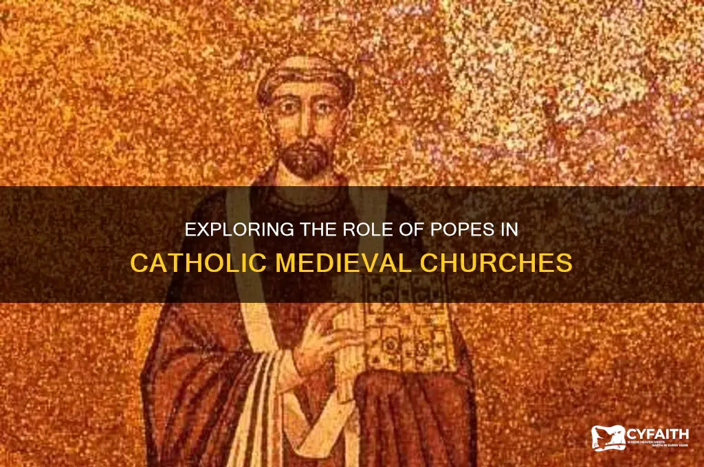 what is a catholic medieval churchpopes