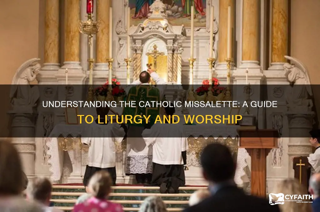 what is a catholic missalette