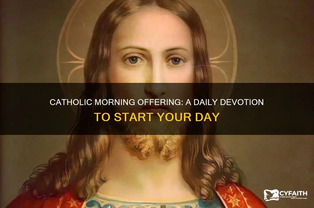 what is a catholic morning offering