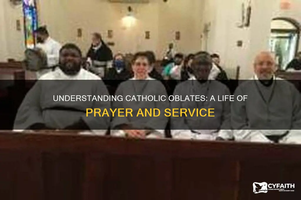 what is a catholic oblate