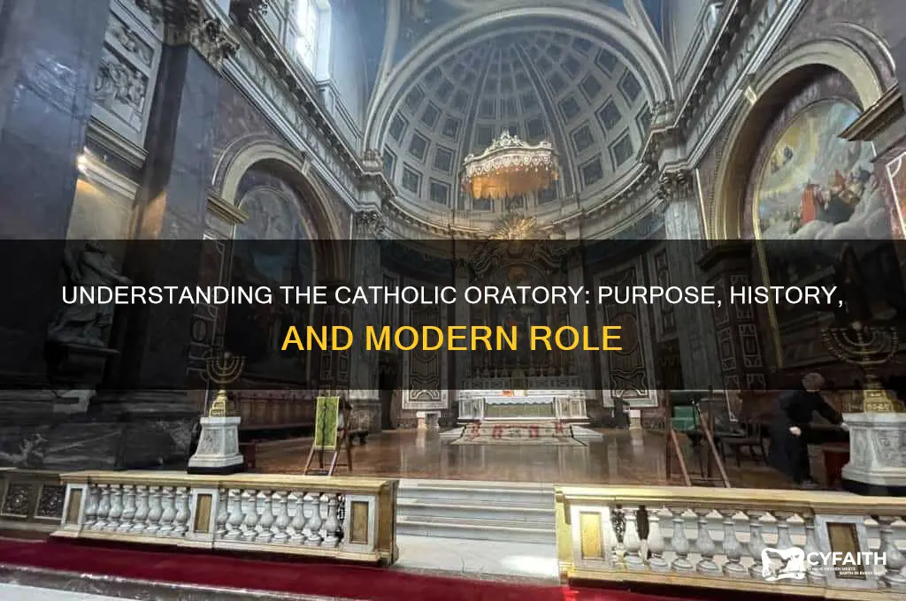 what is a catholic oratory