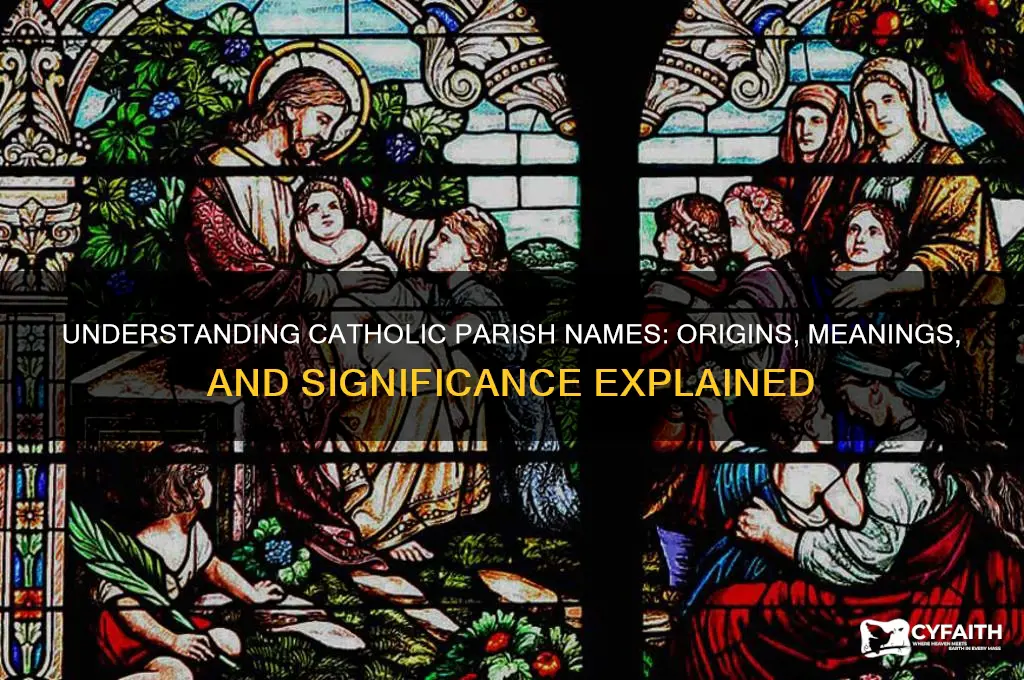 what is a catholic parish name