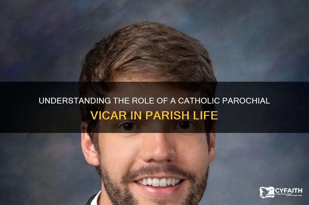 what is a catholic parochial vicar