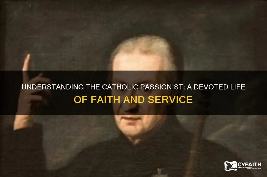 what is a catholic passionist