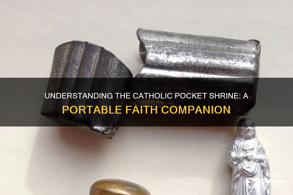 what is a catholic pocket shrine