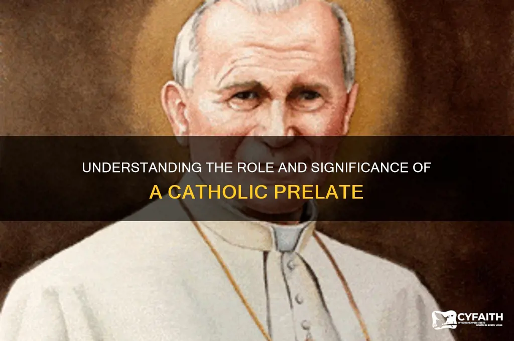 what is a catholic prelate