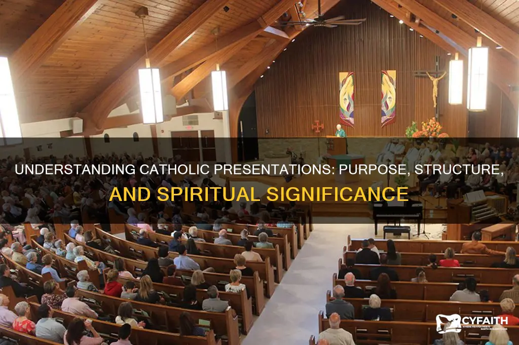 what is a catholic presentation