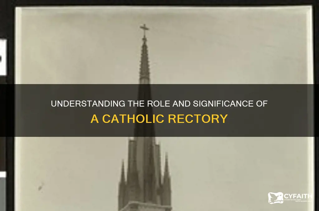 what is a catholic rectory