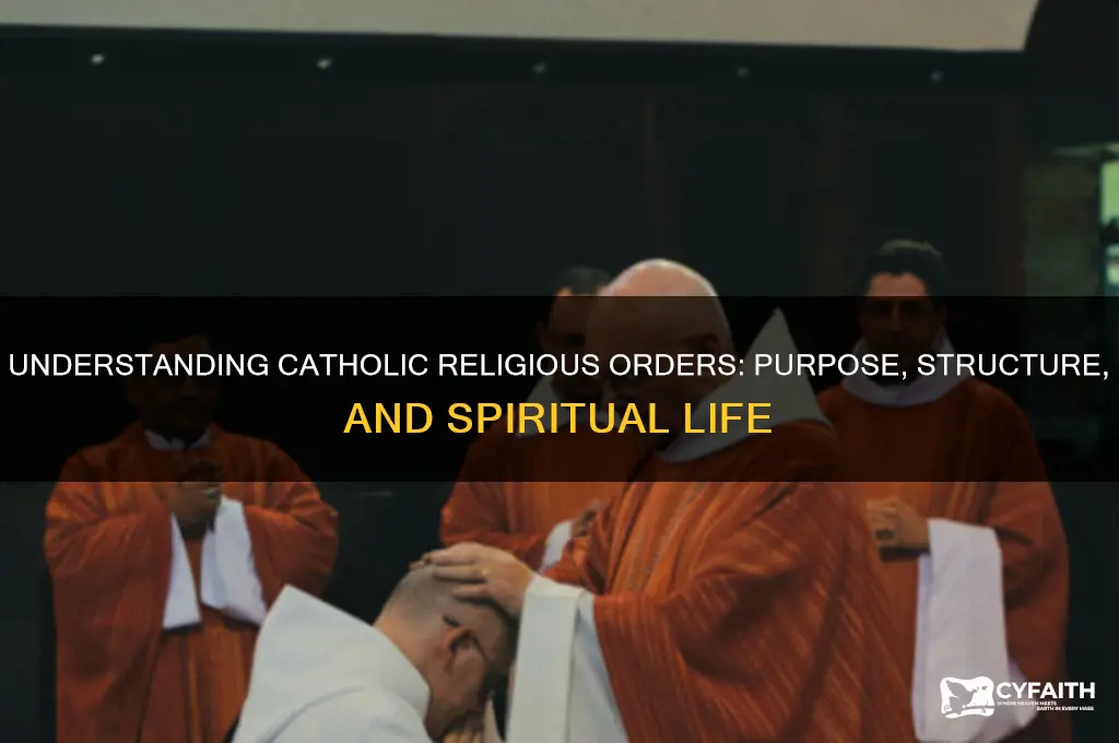 what is a catholic religious order