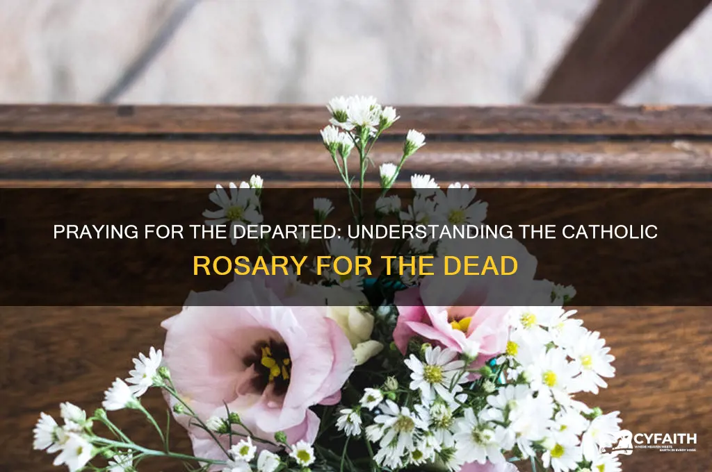 what is a catholic rosary for the dead