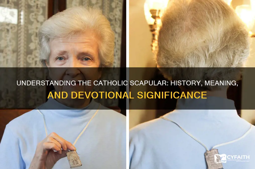 what is a catholic scapular