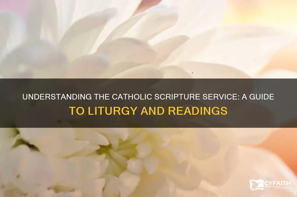 what is a catholic scripture service
