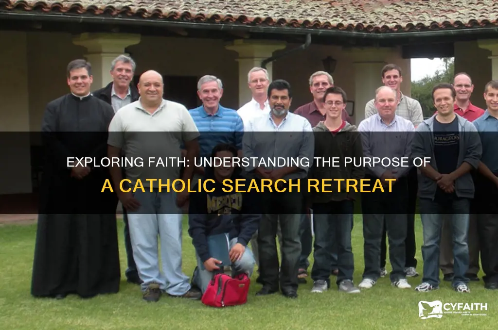 what is a catholic search retreat