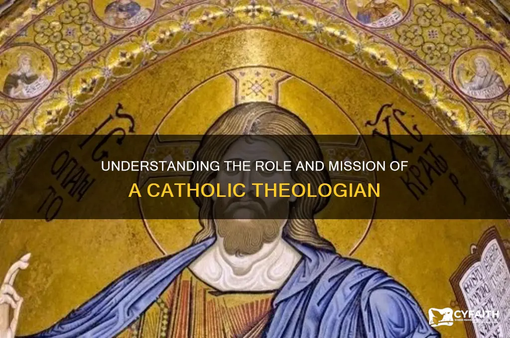 what is a catholic theologian