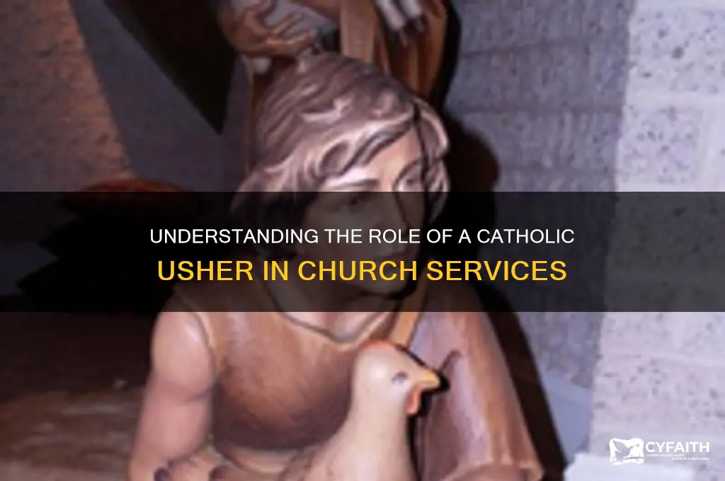 what is a catholic usher