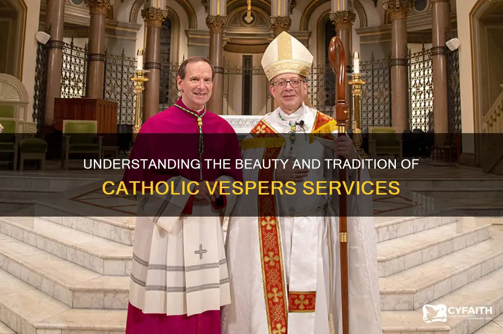 what is a catholic vespers service