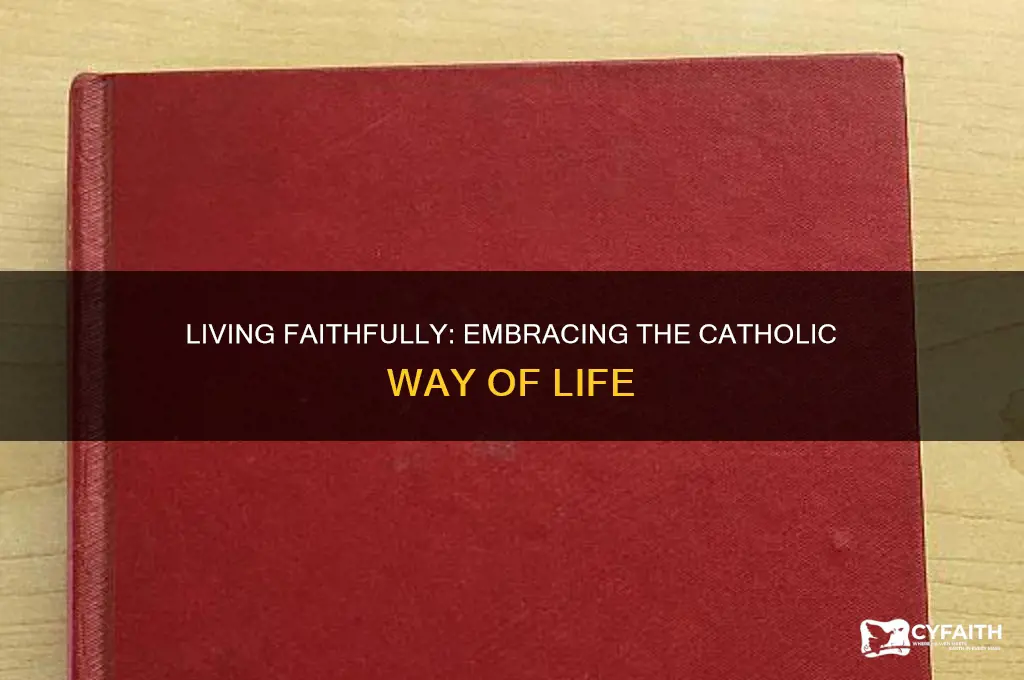 what is a catholic way of life